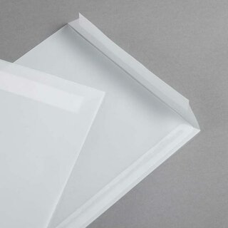 Mayspies Versandtaschen, C4, haftklebend, ohne Fenster, transparent, 100 St�ck