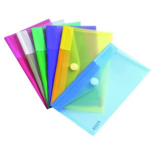 Djois Color Collection Klettverschlusstasche, DIN Lang, quer, 6 St�ck