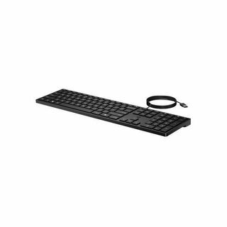 HP 9SR37UT Tastatur 320K, USB, QWERTZ, schwarz