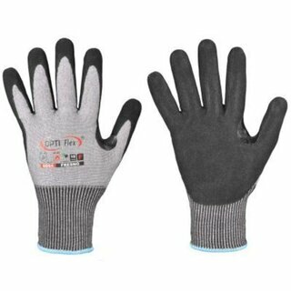 OPTI Flex Schnittschutzhandschuhe Fresno 0854, Level F, Gr��e: 9, grau, 1 Paar