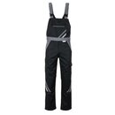 Planam 2712 Highline Latzhose, schwarz/schiefer/zink, 67