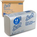 Scott 5856 Slimfold Falthandt�cher, wei�, 1-lagig, 12...