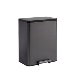 Rubbermaid Elite 60L Stream STEP-ON Bin,Dual Stream