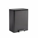 Rubbermaid Elite 60L Stream STEP-ON Bin,Dual Stream