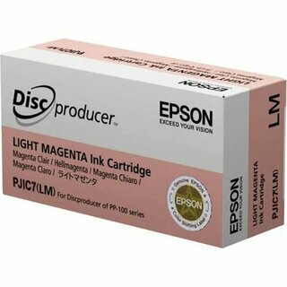 WECARE Tintenpatrone kompatibel zu Epson PJIC7, Light Magenta, 32ml