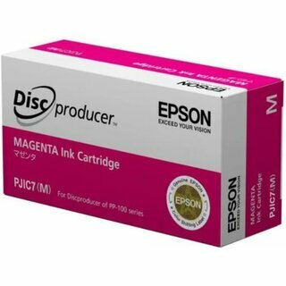 WECARE Tintenpatrone kompatibel zu Epson PJIC7, Magenta, 32ml