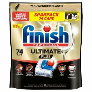 Finish Ultimate Sp�lmaschinentabs, 74 Tabs