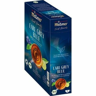 Messmer Fineset Moments Bio Earl Grey Blue, 15 Portionen