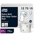 Tork Toilettenpapier extra soft, 3-lagig, wei�, 27 Rollen
