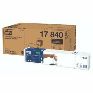 Tork Spenderservietten Xpressnap Snack, N10, 1-lagig, wei�