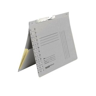 FALKEN Pendelhefter Pendular, Manila (RC), 320 g/qm, Amtsh., Tasche, A4, grau
