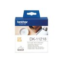 Brother Etiketten DK-11218, 24mm, f�r Brother QL wei�,...