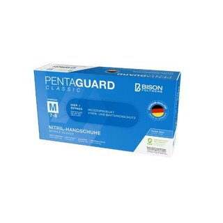 Pentaguard Classcic Nitrilhandschuhe, blau, unsteril, 100 St�ck, Gr��e: M