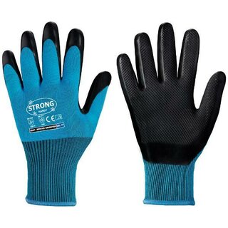 Stronghand Winter Gridster Handschuhe 0247, schwarz/blau, 1 Paar, Gr��e: 9
