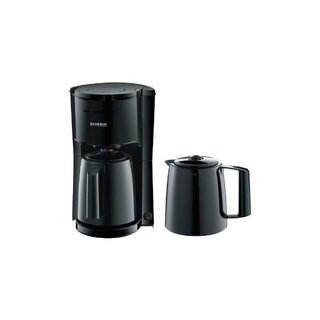 Severin Filterkaffeemaschine KA9307, mit 2 Thermoskannen, schwarz