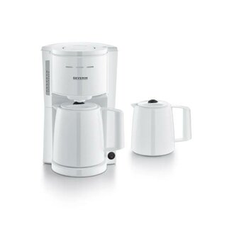 Severin Filterkaffeemaschine KA9309, mit 2 Thermoskannen, wei�