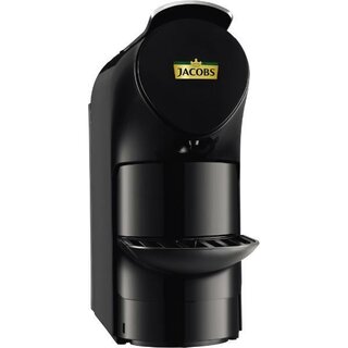 Jacobs Mini Kapselmaschine, Kaffee- und Teemaschine, schwarz