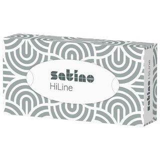 Satino HiLine FAC Kosmetikt�cher 206459, wei�, 2-lagig, 100 St�ck