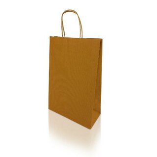 H-Green Papiertragetasche 220x330x100mm braun, 200 St�ck