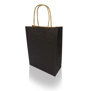 H-Green Papiertragetasche 200x240x80mm braun, 25 St�ck