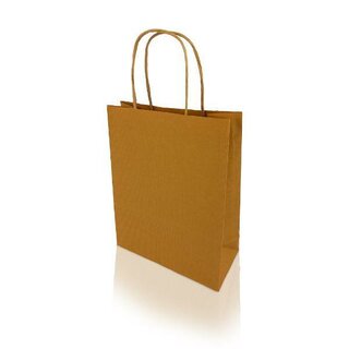 H-Green Papiertragetasche 220x330x100mm braun, 25 St�ck
