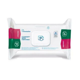 CLEANISEPT WIPES Forte Maxi Desinfektionst�cher, alkoholfrei, 100 St�ck