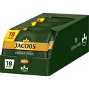 Jacobs Crema Pads Klassisch, 5 Packungen mit je 18 Pads