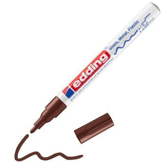 Edding 751-7 Lackmarker, rund, braun