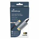 Mediarange MRCS217 Video-Adapter 1,8m, schwarz/silber