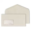 Briefh�lle Mailmedia, DIN Lang, mit Fenster, grau, 1000...