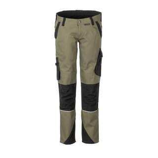 Planam Norit Damen Bundhose, oliv/schwarz, 36