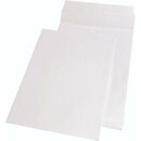 MAILmedia Faltentasche B4 o.Fe HK 140g wei 250x353x20mm...