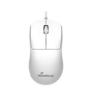 Mediarange MROS255 Maus, kabelgebunden, wei�