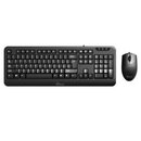 Mediarange MROS108 Tastatur-Maus-Set, schwarz