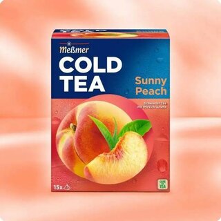 Messmer Cold Tea Sunny Peach, 15 Beutel