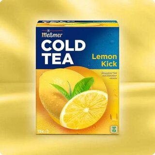 Messmer Cold Tea Lemon Kick, 15 Beutel