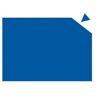 Franken MP84103 Magnetplatte, 200x295mm, blau