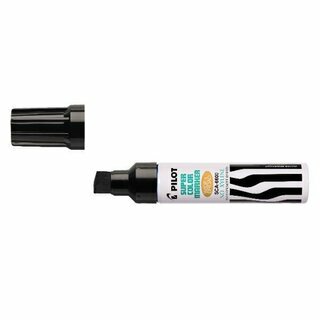 Pilot Permanent Marker SCA-Jumbo SCA-6600-B, Keilspitze, 10mm (XB), Schwarz
