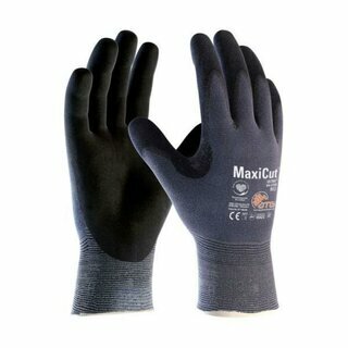 Mechanikschutzhandschuhe Maxicut Ultra 44-3745, Gr��e: 5, blau/schwarz, 1 Paar