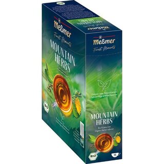 Messmer Fineset Moments Bio Mountain Herbs, 15 Portionen