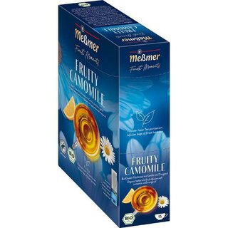 Messmer Fineset Moments Bio Fruity Camomile, 15 Portionen