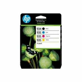 HP 6ZC72AE#LS1 Tinte 934/935 Reichweite: ca. 400 Seiten 4 farbig