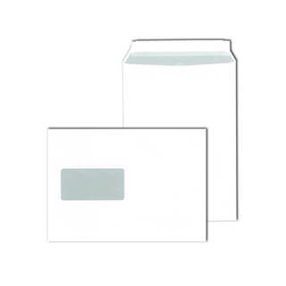 Versandtaschen Blessof 30006877 C5 162x229mm mit Fenster...