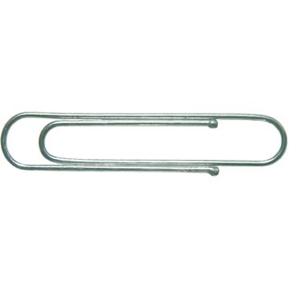 Büroklammer, rund, Met., glanzverzinkt, L: 32 mm TEK-847032