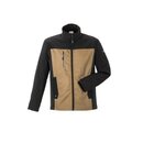 Planam 6503 Norit Herren-Hybridjacke, sand/schwarz,...