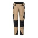 Planam 6413 Norit Damen Bundhose, sand/schwarz, Gr��e:  36