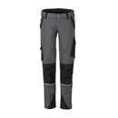 Planam 6411 Norit Damen Bundhose, schiefer/schwarz, 40