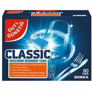Gut&G�nstig Sp�lmaschinentabs 720g  60 Tabs