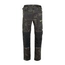 Planam 6715 rECOline Bundhose, camouflage/schwarz, Gr��e: 60