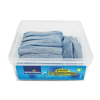 Hitschies Saure Drachenzungen Blau, 1000g